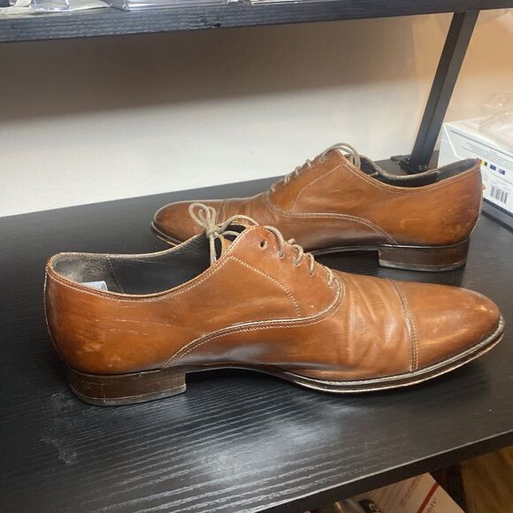 To Boot New York Brandon Cap Toe Oxford - 12981 - Brown - Size 11.5 - Picture 4 of 11